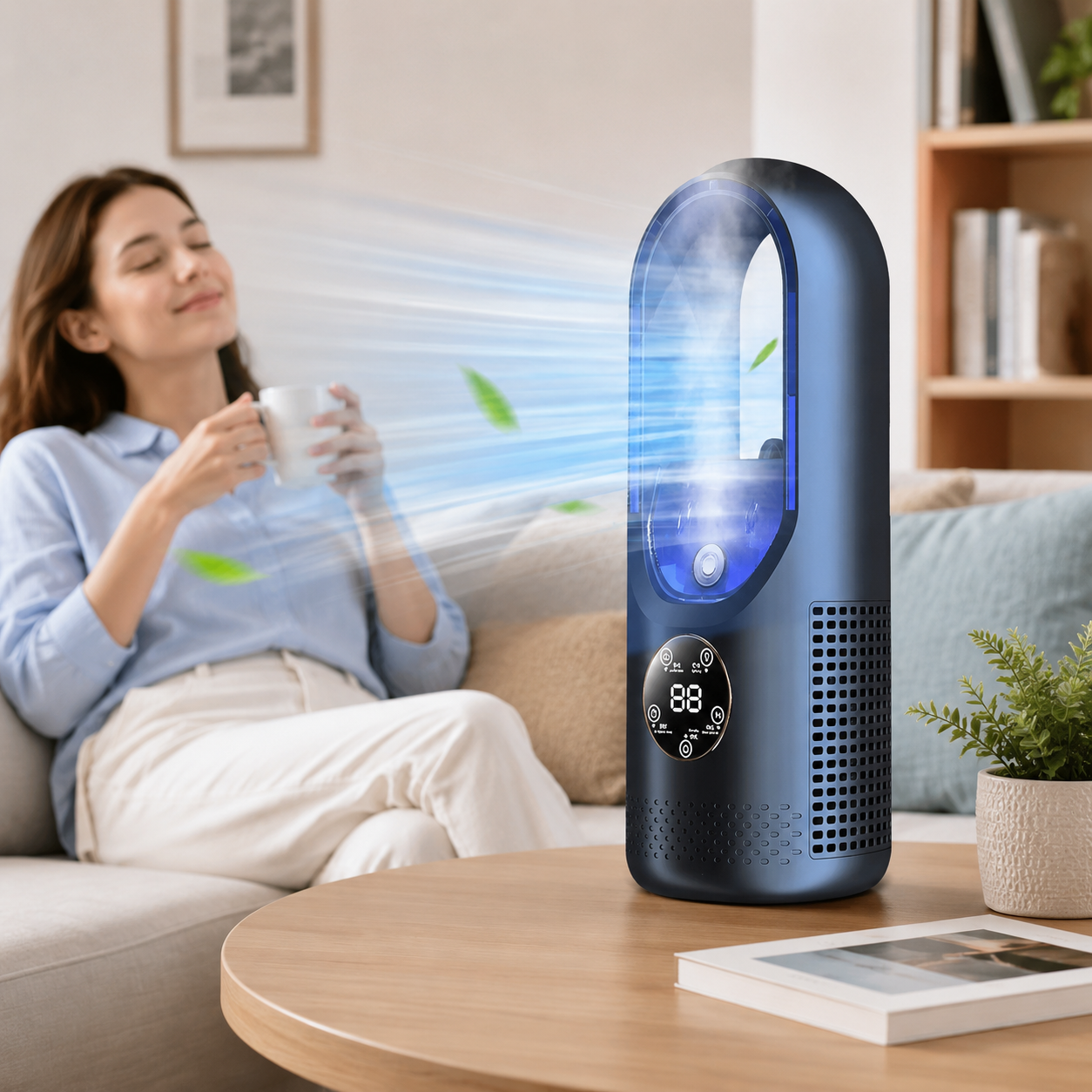Tragbare Mini-Klimaanlage – Energiesparend & Leise