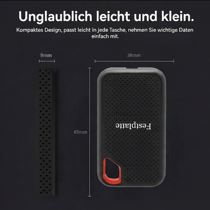 Tragbare Externe SSD – Hochgeschwindigkeits-Datenspeicher