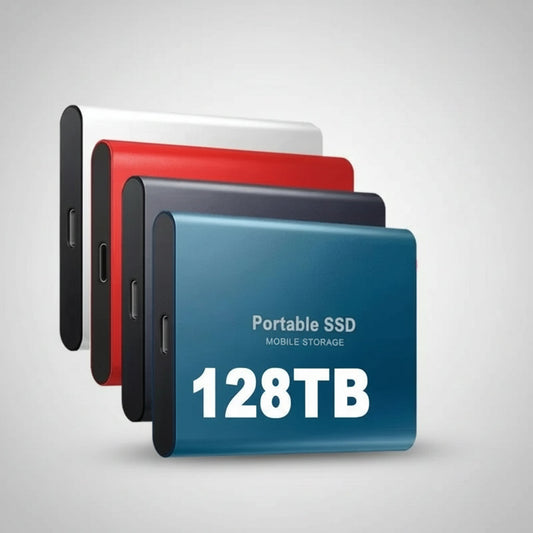 Externe SSD Festplatte Tragbar – Hochgeschwindigkeit USB 128TB