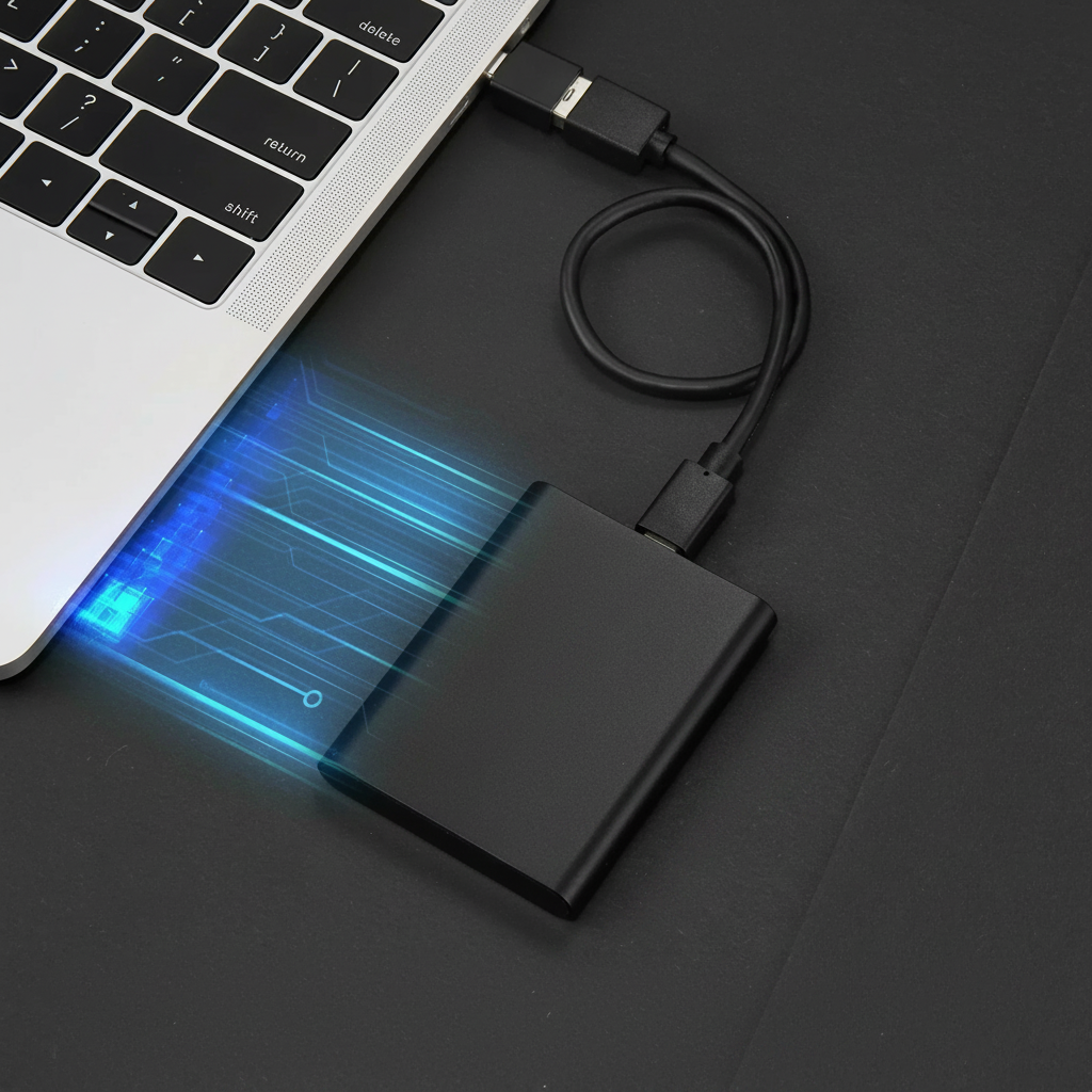 Externe SSD Festplatte Tragbar – Hochgeschwindigkeit USB 128TB