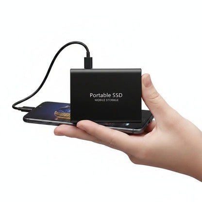 Externe SSD Festplatte Tragbar – Hochgeschwindigkeit USB 128TB