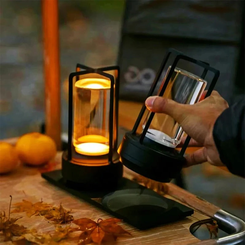 Moderne kabellose nordische Tischlampe