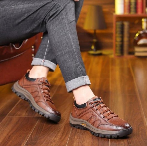 Herren Orthopädische Lederschuhe