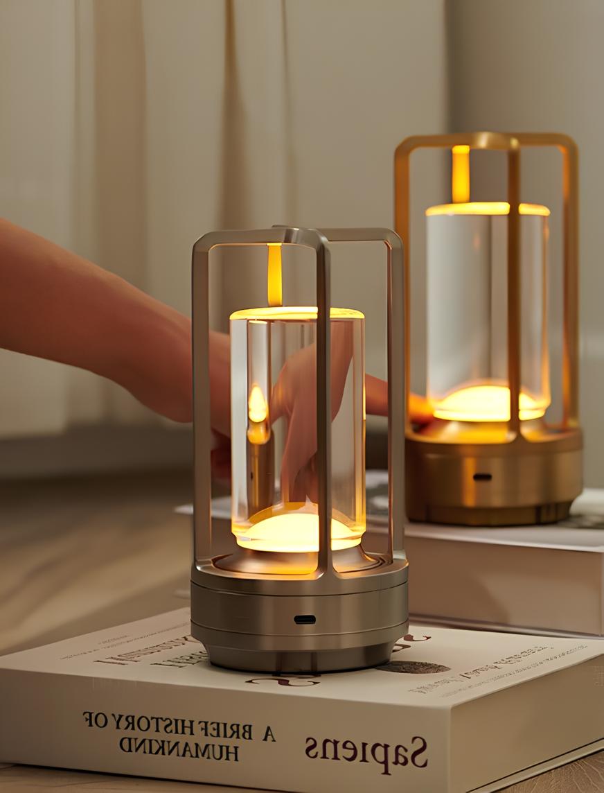 Moderne kabellose nordische Tischlampe
