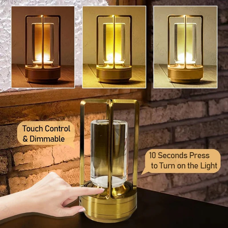 Moderne kabellose nordische Tischlampe