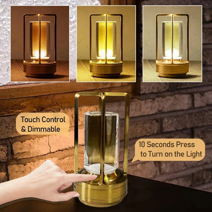Moderne kabellose nordische Tischlampe